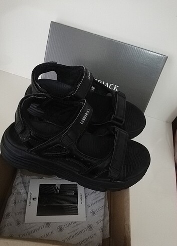 #Kadın siyah #sandalet 38 lamberjeck - Görsel 3