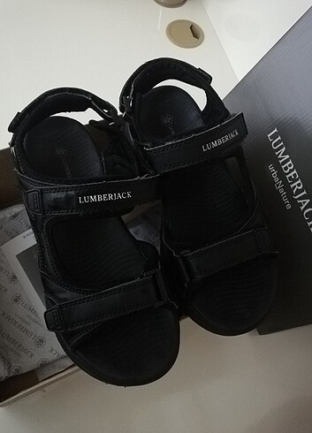 #Kadın siyah #sandalet 38 lamberjeck - Görsel 5