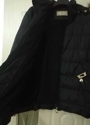 #siyah #kadın # şişme mont 42 - Görsel 7