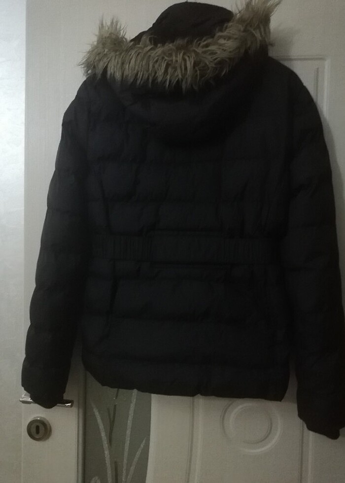 #siyah #kadın # şişme mont 42 - Görsel 2