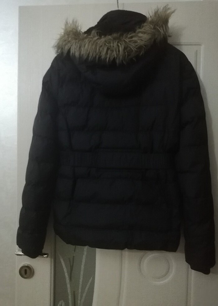 #siyah #kadın # şişme mont 42 - Görsel 4