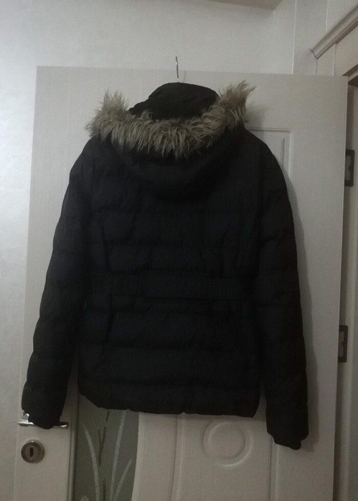 #siyah #kadın # şişme mont 42 - Görsel 5