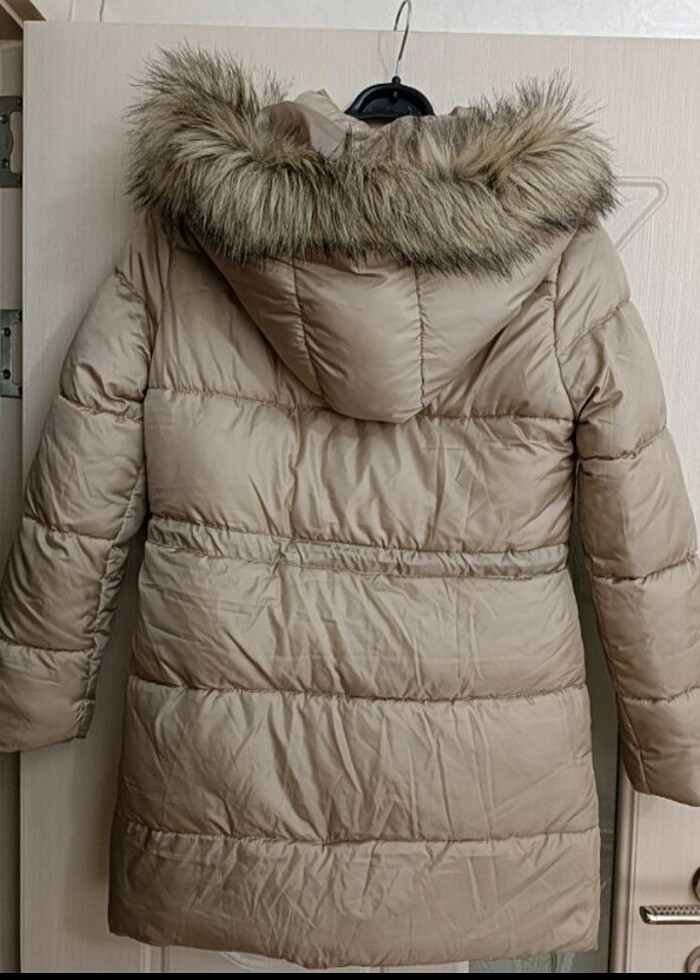 #kadın #mont#vizon#rengi - Görsel 2