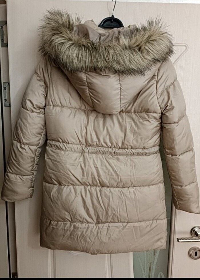 #kadın #mont#vizon#rengi - Görsel 3