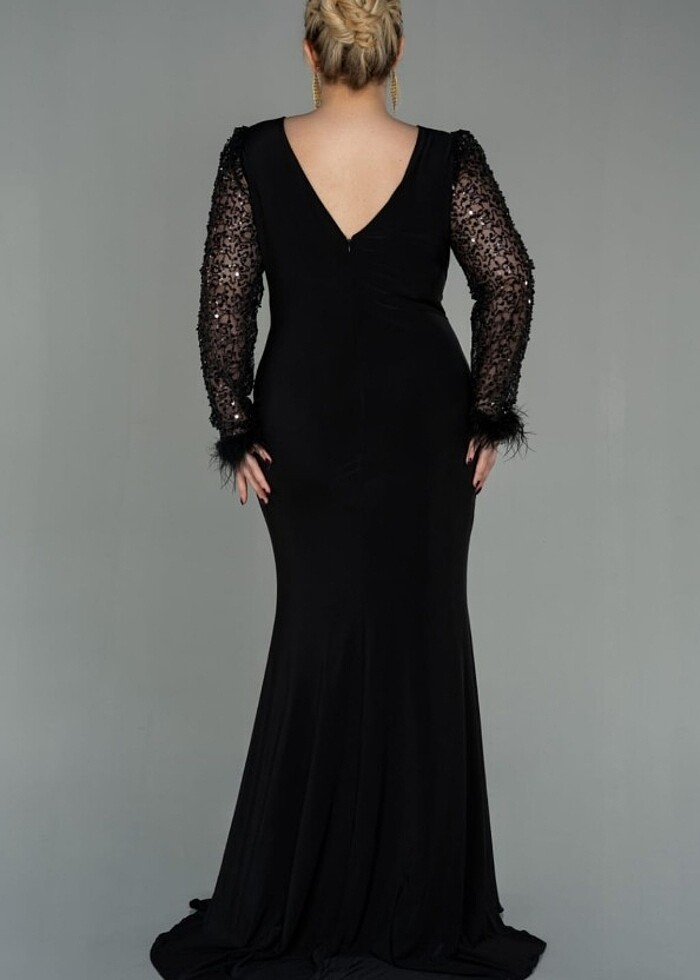 #abiye #siyah 50beden - Görsel 3