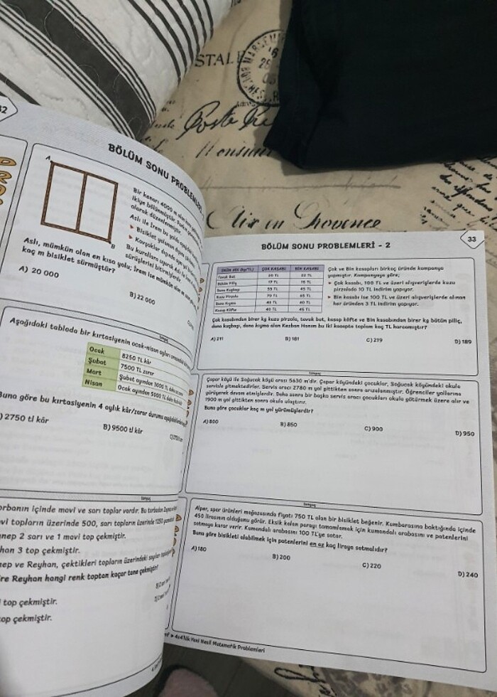 Tonguç 4 sinif matematik yeni nesil problemleri - Görsel 2
