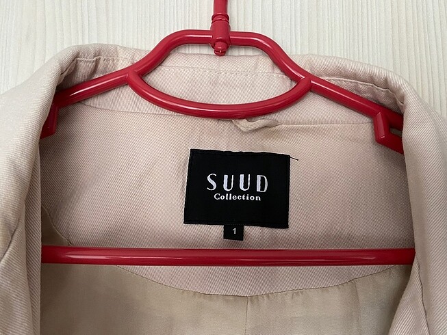 diğer Beden camel Renk suud collection trençkot