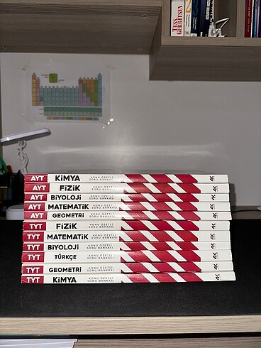 4K yayınları yks set 11 kitap