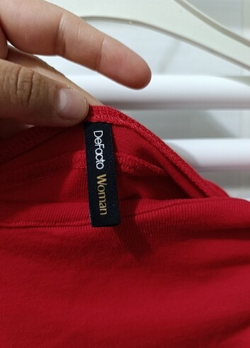 xl Beden DeFacto kırımızı bluz
