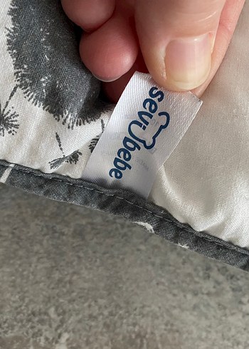 Gri Desenli Puset ve Oto Koltuğu Minderi - Görsel 6