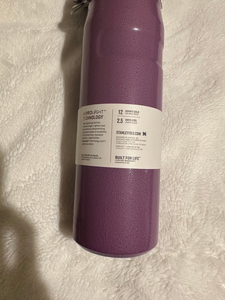 Stanley ıceflow bottle Mor Termos  710 ml. Aerolight - Görsel 3