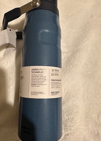 Stanley ıceflow bottle  Mavi Termos  710 ml. Aerolight - Görsel 2