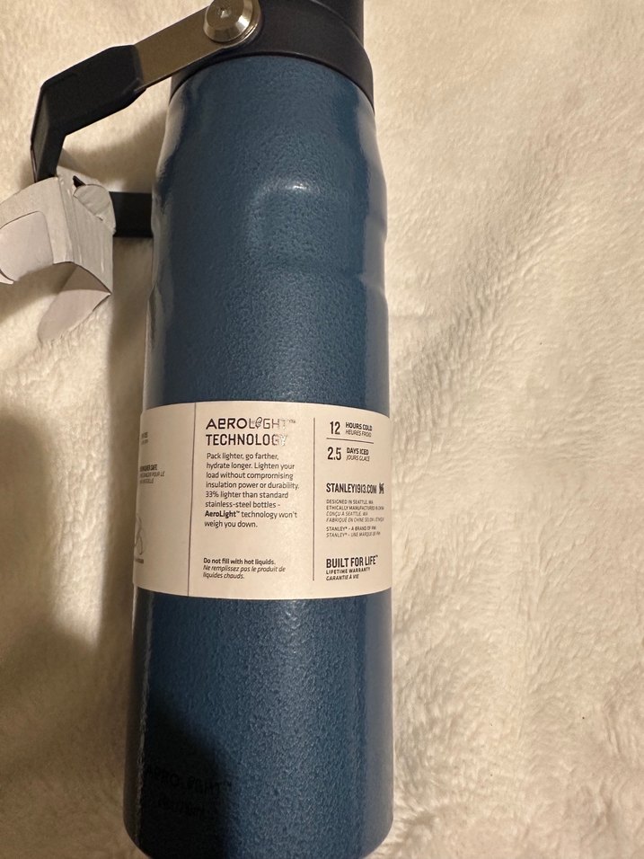 Stanley ıceflow bottle  Mavi Termos  710 ml. Aerolight - Görsel 2