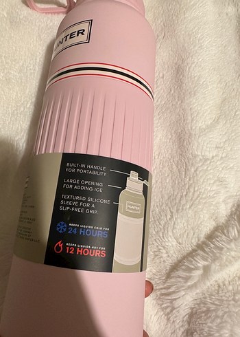 Hunter Pembe Termos - Görsel 3
