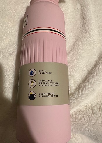 Hunter Pembe Termos - Görsel 2