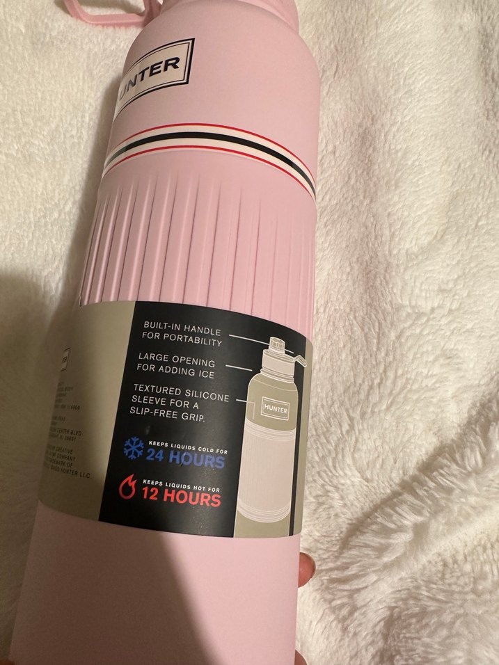 Hunter Pembe Termos - Görsel 3