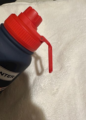 Hunter lacivert termos 
Tutma yeri silikon olarak tasarlanmıştır - Görsel 6