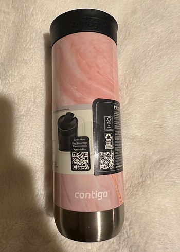 Contigo Pembe Termos 591 ml - Görsel 2