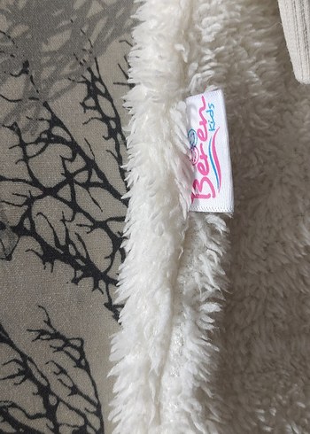 Bebek Kız Beyaz Kürklü Tulumu - Görsel 4