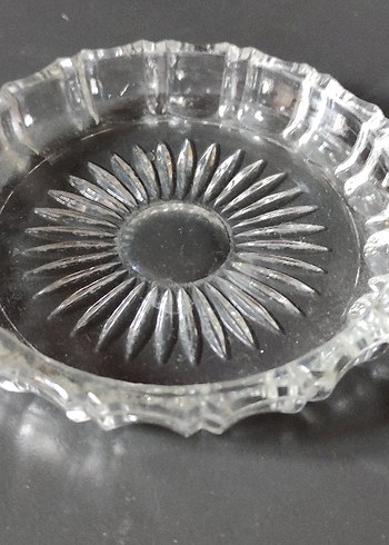Beden Şeffaf Cam Dekoratif Tabak