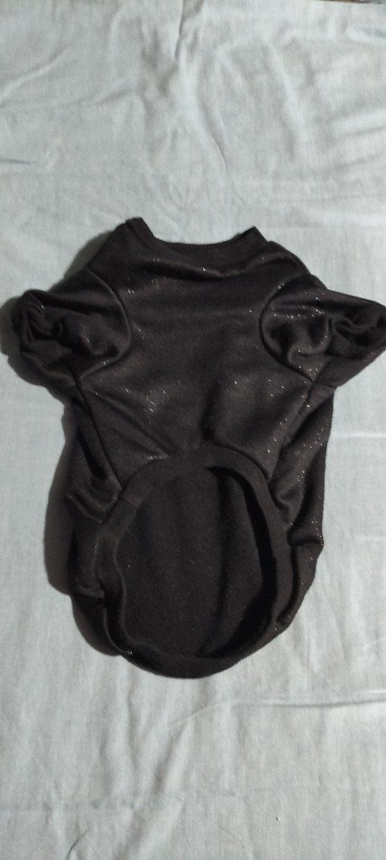 Kedi için Siyah Gotik Dökümlü Kıyafet - Görsel 2