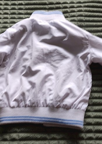 Beyaz Fermuarlı Erkek Çocuk Ceket - Görsel 3