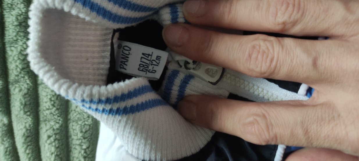 Beyaz Fermuarlı Erkek Çocuk Ceket - Görsel 4