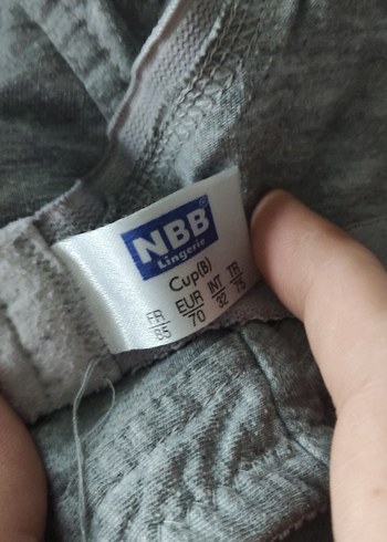 Gri Rahat Normcore Sütyen Takımı - Görsel 3