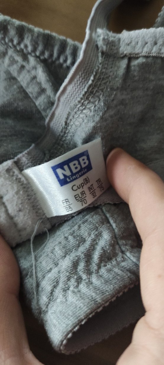 Gri Rahat Normcore Sütyen Takımı - Görsel 3