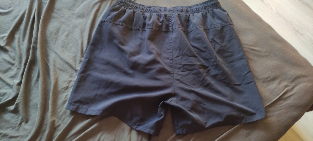 Erkek Mavi Midi Boy Bol Kesim Kemerli Mayo - Görsel 4