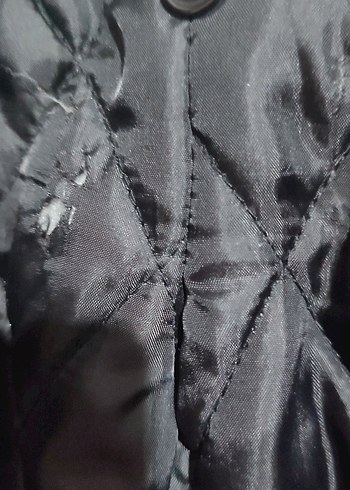 Mavi Ekose s ve m beden olur astarda ufak bir defovar gozukmuyor - Görsel 11