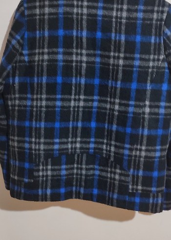 Mavi Ekose s ve m beden olur astarda ufak bir defovar gozukmuyor - Görsel 5