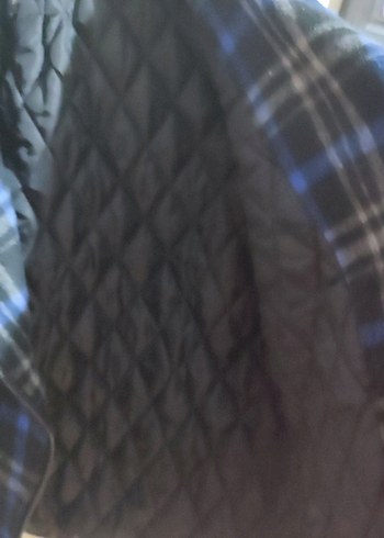 Mavi Ekose s ve m beden olur astarda ufak bir defovar gozukmuyor - Görsel 8