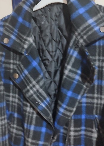 Mavi Ekose s ve m beden olur astarda ufak bir defovar gozukmuyor - Görsel 10