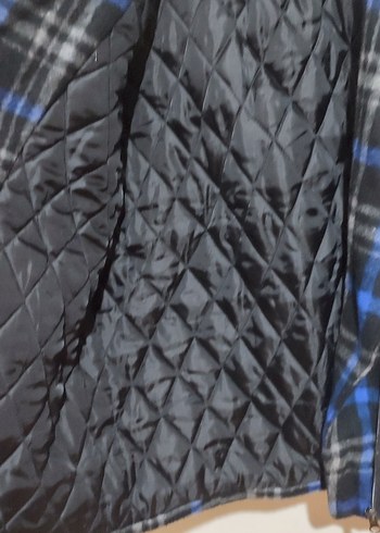 Mavi Ekose s ve m beden olur astarda ufak bir defovar gozukmuyor - Görsel 12