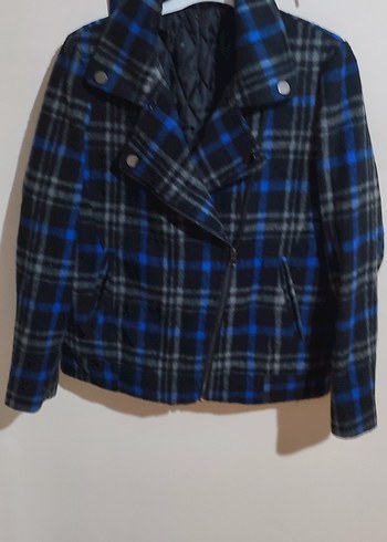 Mavi Ekose s ve m beden olur astarda ufak bir defovar gozukmuyor - Görsel 3