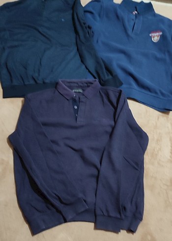 Erkek Lacivert Uzun Kollu Polo Tişört toplu fiyat - Görsel 7