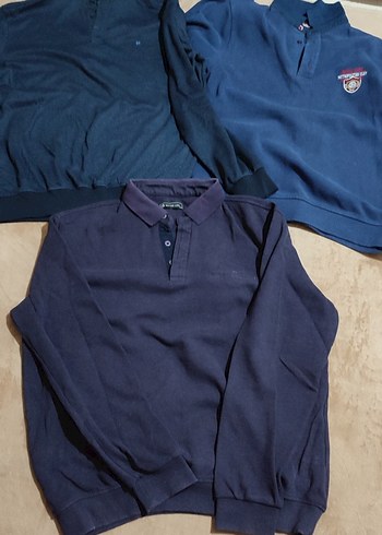 Erkek Lacivert Uzun Kollu Polo Tişört toplu fiyat - Görsel 10