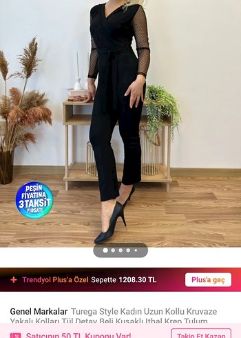 Siyah Uzun Kollu Gotik Tulum - Görsel 12