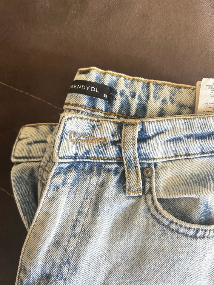 Denim Kadın Kot Pantolon - Görsel 2