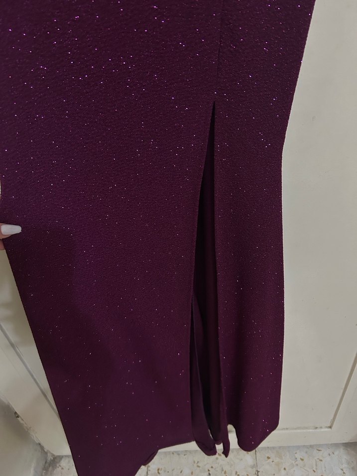 Bordo Uzun Boylu Strappy Büstiyer - Görsel 4