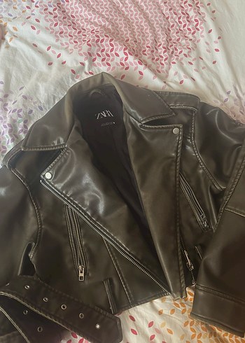 Zara Deri Ceket - Görsel 3