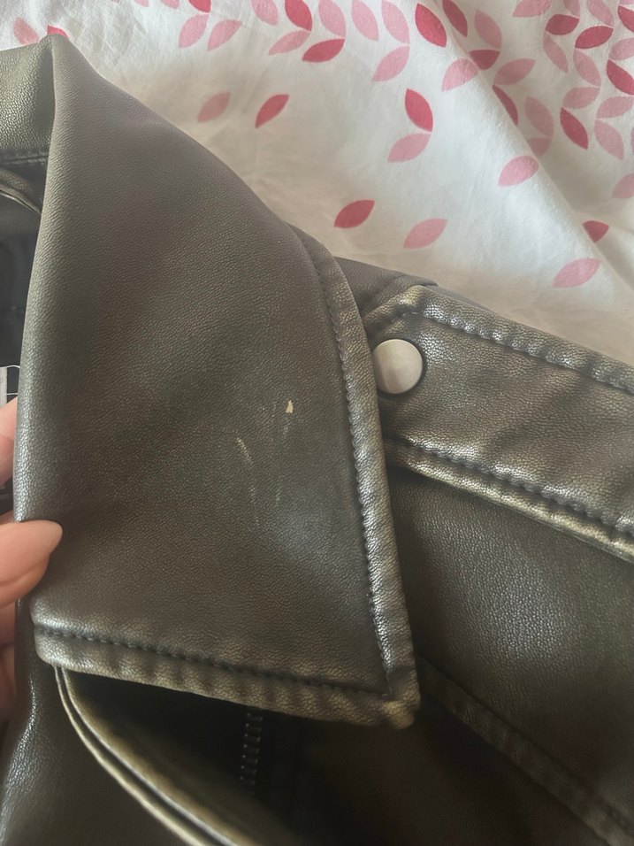 Zara Deri Ceket - Görsel 4