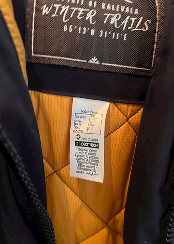 Quechua Su Geçirmez Lacivert Mont - Görsel 5