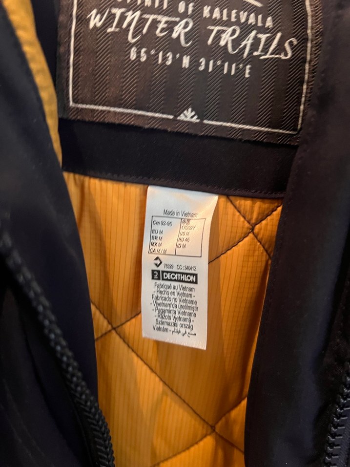 Quechua Su Geçirmez Lacivert Mont - Görsel 5