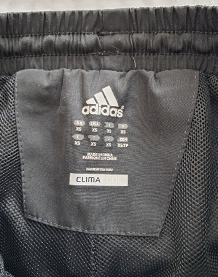 Orjinal Adidas Unısex Siyah Fermuarlı Rahat Kesim Eşofman - Görsel 2