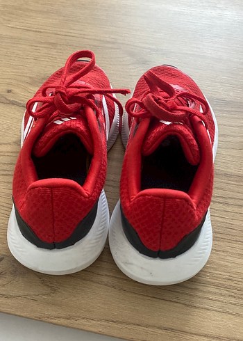 Adidas Kırmızı  Erkek Kız Çocuk Spor Ayakkabı Velcro - Görsel 5