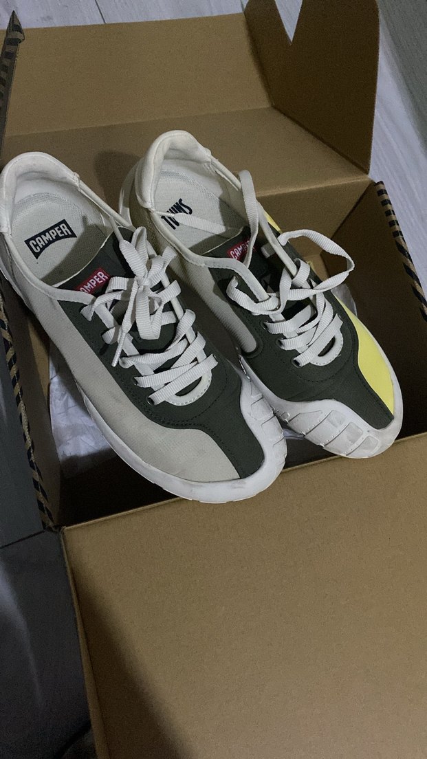 Camper Sarı Kadın Spor Ayakkabı - Görsel 3