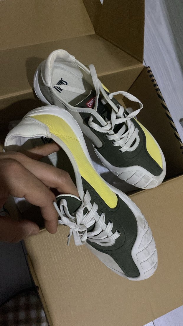 Camper Sarı Kadın Spor Ayakkabı - Görsel 2