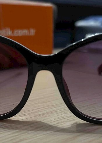 Tommy Hilfiger Cat model Kadın Gözlük Lacivert Kırmızı - Görsel 6